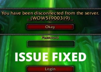 Fix WOW51900319 Disconnected Server Error in World of Warcraft