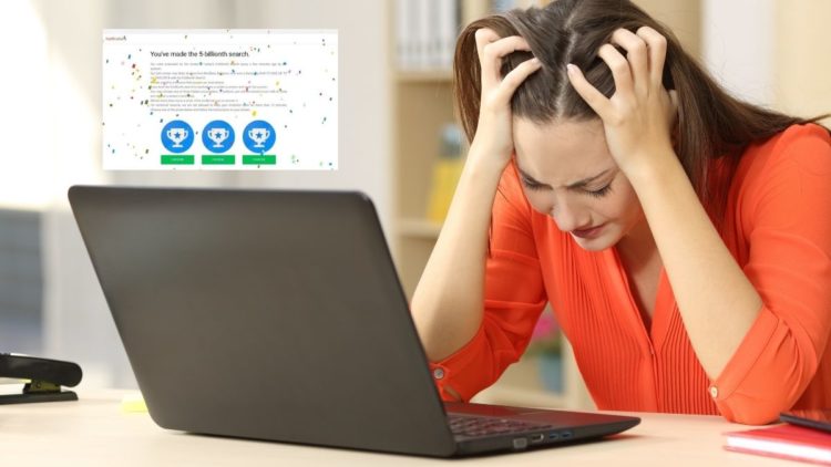 What is the 5-Billionth Search scam and how to uninstall it